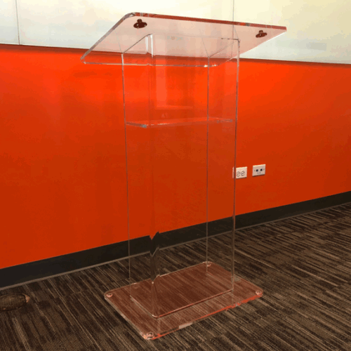 Lucite / Plexiglass Podium